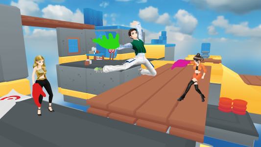 اسکرین شات 2 بازی Slap game. Slaps games