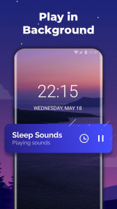 اسکرین شات برنامه Sleep Sounds - Relax Music 6
