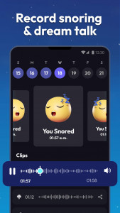 اسکرین شات 5 برنامه Sleep Tracker - Sleep Recorder