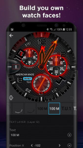 اسکرین شات 4 برنامه WatchMaker Watch Faces