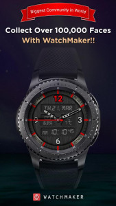 اسکرین شات برنامه WatchMaker 100,000 Watch Faces 1