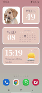 اسکرین شات 5 برنامه Widgets Color Widgets + Icons
