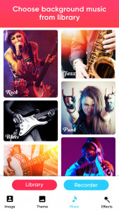 اسکرین شات 3 برنامه Slideshow photo video maker