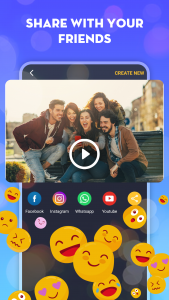 اسکرین شات 5 برنامه Photo Video Maker with Music