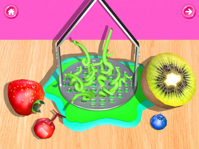 اسکرین شات بازی Donut Slime DIY Unboxing Games 3