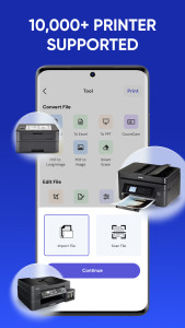 اسکرین شات 3 برنامه Smart Print - Air Printer App