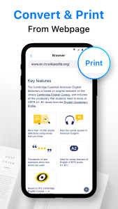 اسکرین شات 5 برنامه AirPrint: Mobile printer, scan