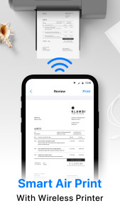 اسکرین شات 2 برنامه AirPrint: Mobile printer, scan