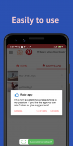 اسکرین شات برنامه Video Downloader for Pinterest 3