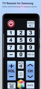 اسکرین شات 1 برنامه TV Remote for Samsung TV