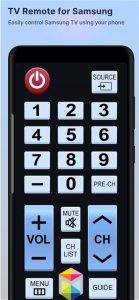 اسکرین شات برنامه TV Remote for Samsung TV 1