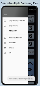 اسکرین شات 4 برنامه TV Remote for Samsung TV