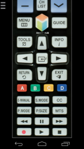 اسکرین شات برنامه TV Remote for Samsung TV 2