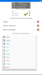 اسکرین شات 1 برنامه Photo to Word Converter