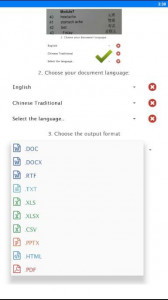 اسکرین شات 1 برنامه Photo to Word Converter
