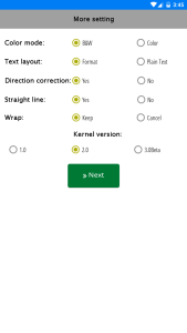 اسکرین شات 2 برنامه Convert JPG to XLSX - Image to