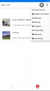 اسکرین شات برنامه Heic to JPG Converter 4
