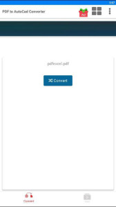 اسکرین شات 1 برنامه Convert PDF to DWG