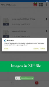 اسکرین شات 3 برنامه PDF to JPG Converter - JPG to