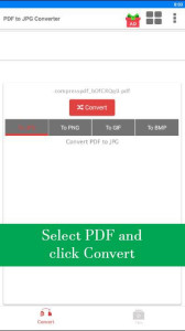 اسکرین شات 1 برنامه PDF to JPG Converter - JPG to