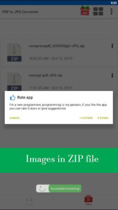 اسکرین شات 3 برنامه PDF to JPG Converter - JPG to