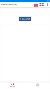 اسکرین شات 1 برنامه PDF to Word Converter