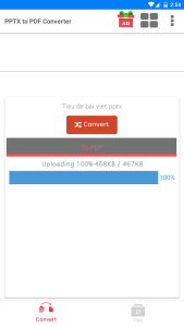 اسکرین شات 3 برنامه PPTX to PDF Converter