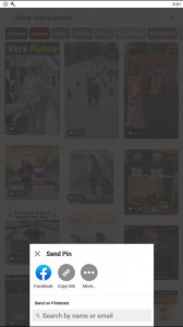 اسکرین شات برنامه Video Downloader for Pinterest 1