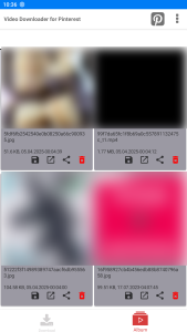 اسکرین شات 3 برنامه Video Downloader for Pinterest