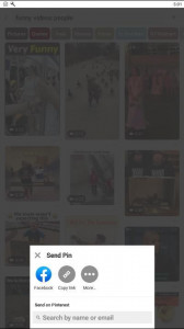 اسکرین شات 1 برنامه Video Downloader for Pinterest