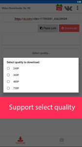 اسکرین شات 3 برنامه Video downloader for Vkontakte