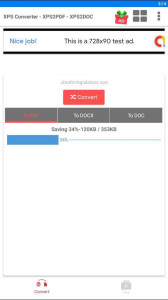 اسکرین شات 1 برنامه XPS Converter