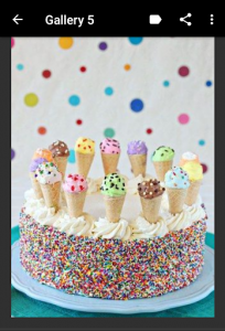 اسکرین شات برنامه Birthday Cake Ideas 3