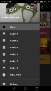 اسکرین شات 1 برنامه Crochet Hats