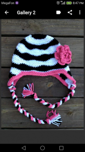 اسکرین شات برنامه Crochet Baby Hats 7