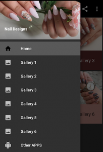 اسکرین شات برنامه Nail Designs 1
