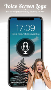 اسکرین شات برنامه Voice Lock Screen 2021- Unlock Mobile 3