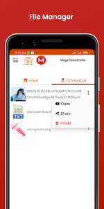 اسکرین شات برنامه MegaDownloader - Download for MEGA 8