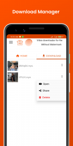 اسکرین شات برنامه KW Video Downloader 3