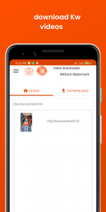 اسکرین شات برنامه KW Video Downloader 4