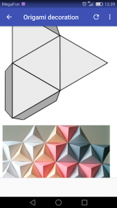اسکرین شات برنامه Origami - Crafts out of paper 7