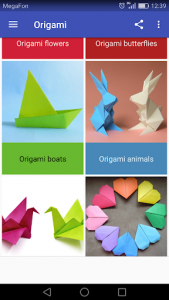 اسکرین شات برنامه Origami - Crafts out of paper 2