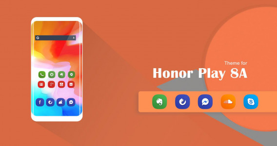 اسکرین شات 1 برنامه Theme for Huawei Honor Play 8A