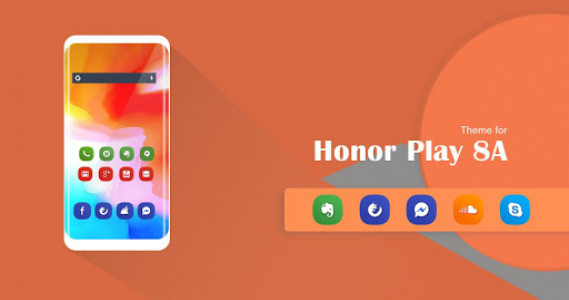 اسکرین شات برنامه Theme for Huawei Honor Play 8A 1