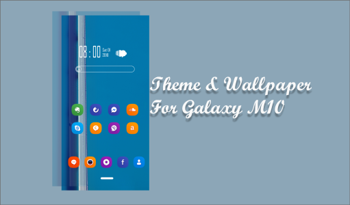 اسکرین شات 1 برنامه Wallpapers for Galaxy M10