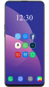 اسکرین شات برنامه Theme for Galaxy A30 5