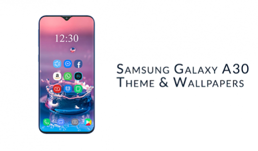 اسکرین شات برنامه Theme for Galaxy A30 1