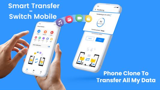 اسکرین شات 1 برنامه Smart Transfer: Copy My Data