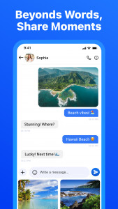 اسکرین شات 3 برنامه SMS Messages: Text, MMS
