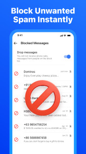اسکرین شات 4 برنامه SMS Messages: Text, MMS